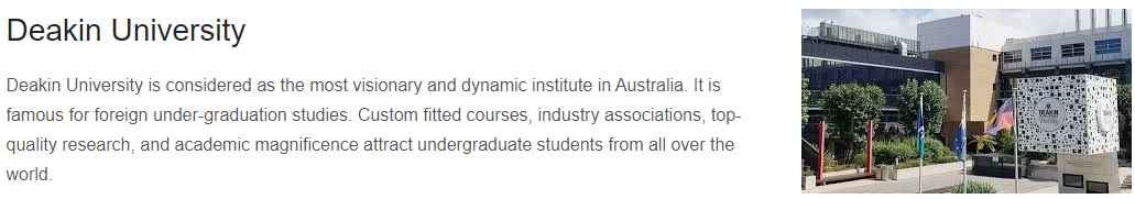 University of Deakin